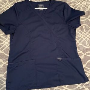 Cherokee scrub top navy